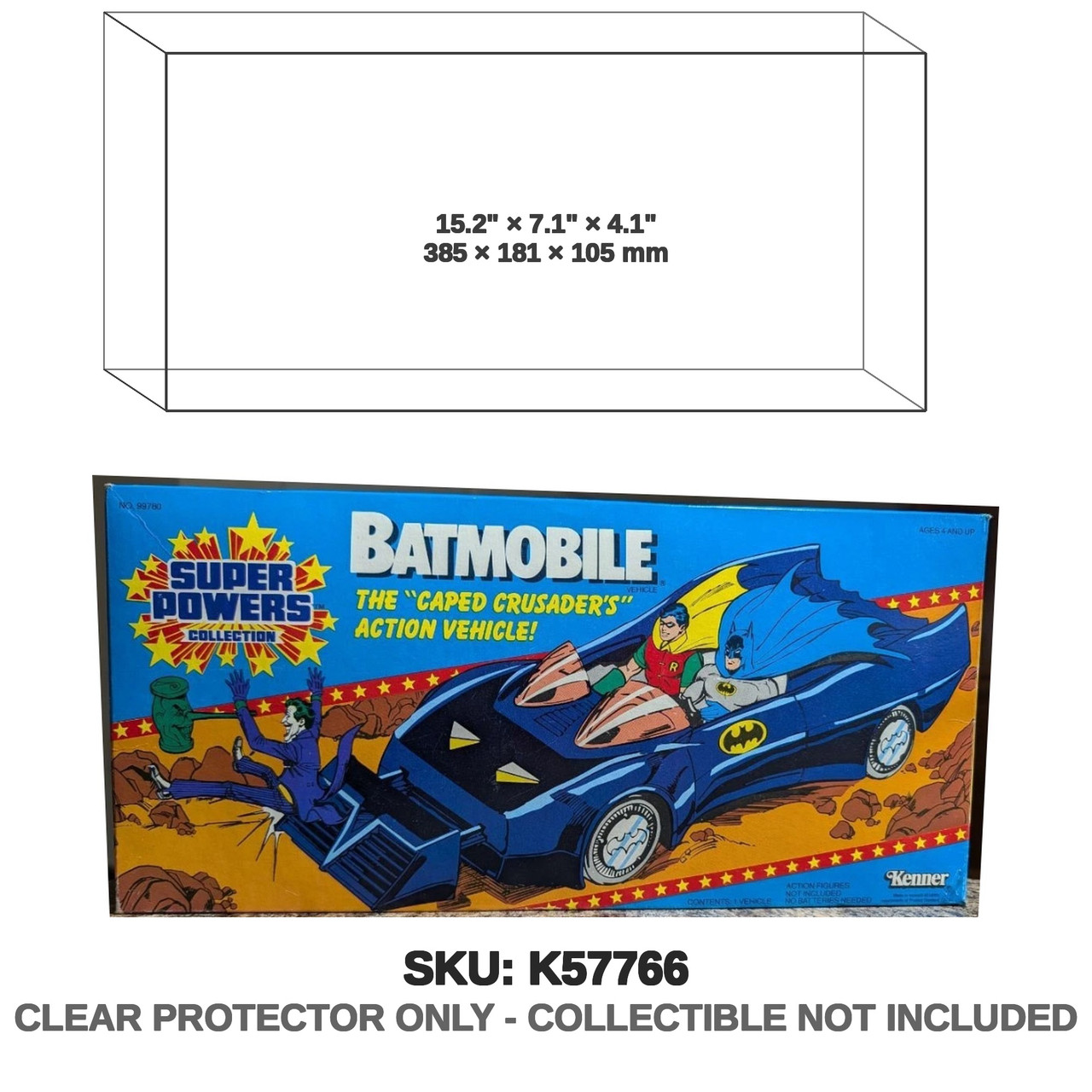 Kenner Batman Super Powers Batmobile 1984