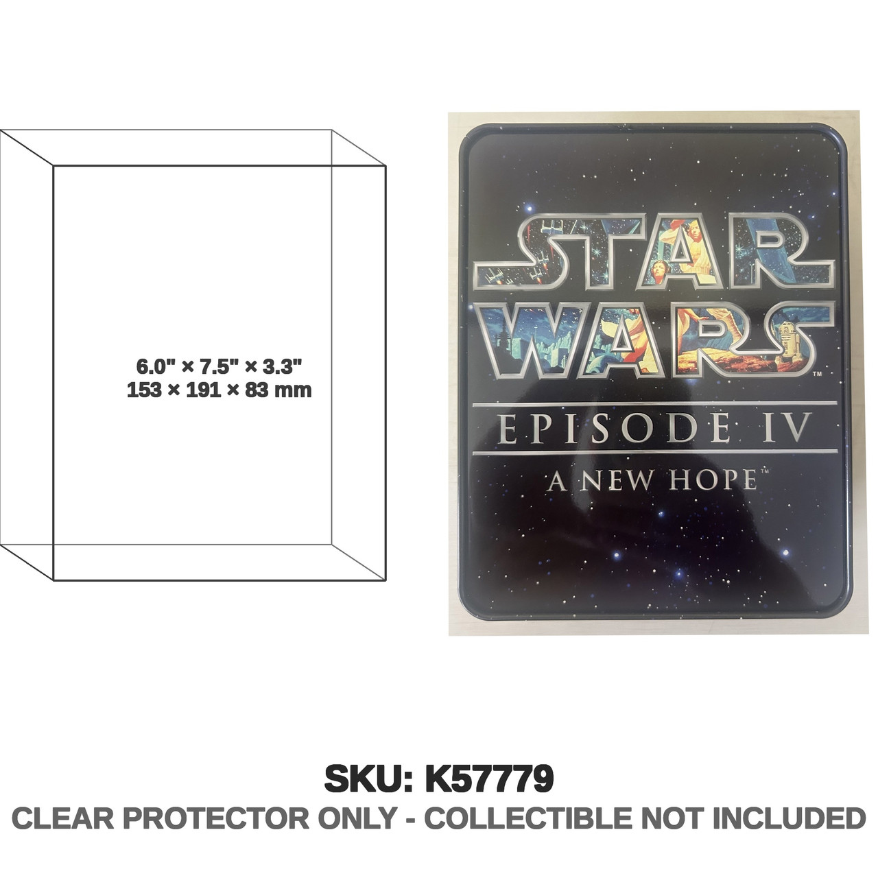 Star Wars A New Hope Commemorative Tin
