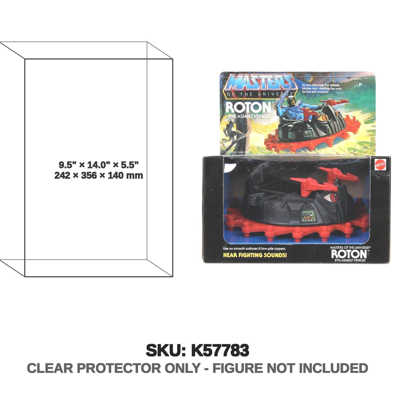 Mattel Masters of the Universe 1983 Roton Evil Assault Vehicle