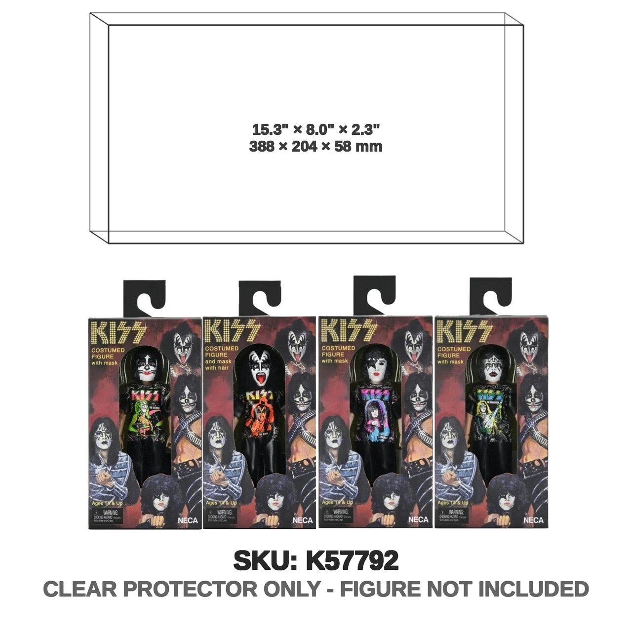 KISS Set of 4 Figures