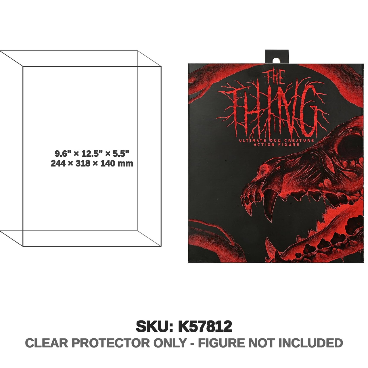 The Thing Deluxe Ultimate Dog Creature 7 Inch Scale Action Figure