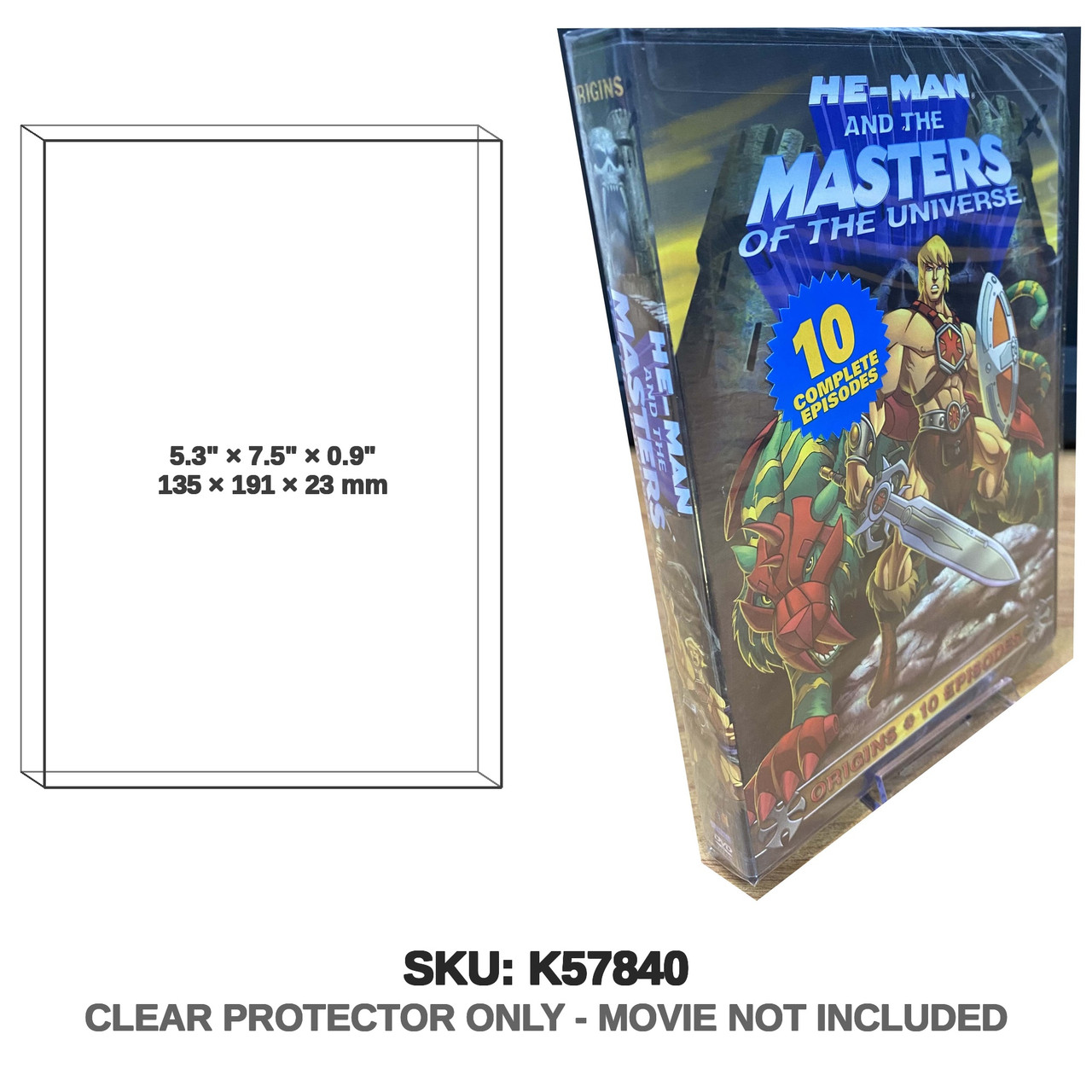Mattel He-Man and the MOTU 200X 10 Episodes DVD Set