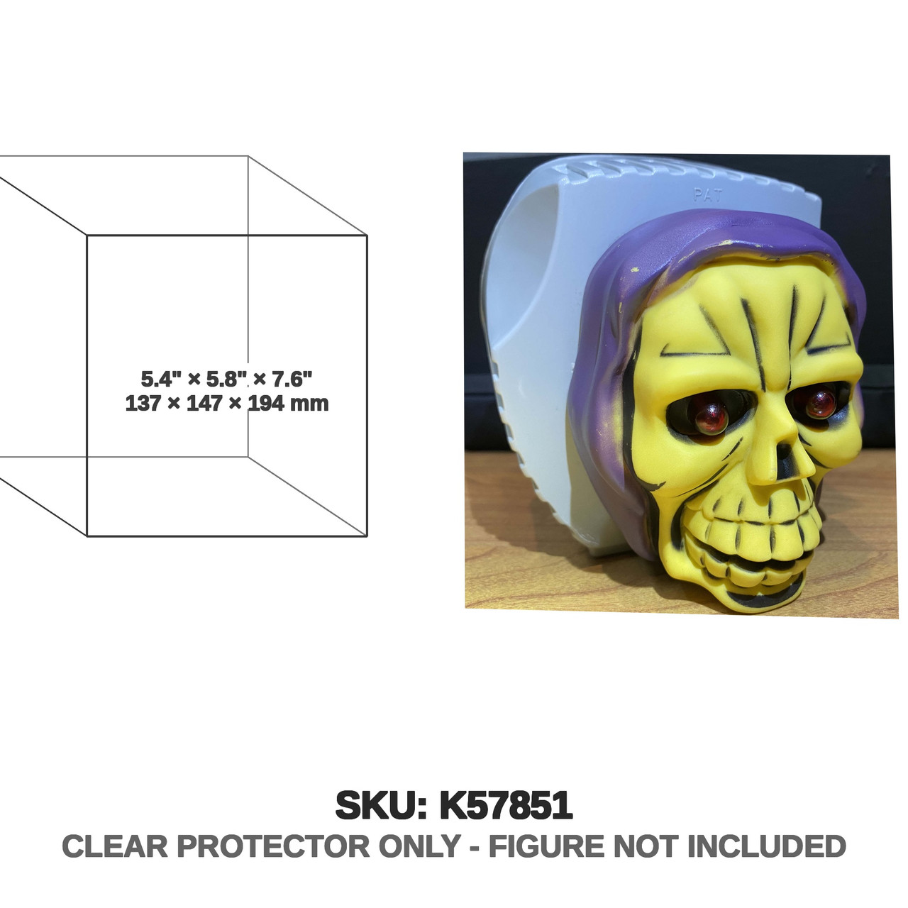 Mattel Masters of the Universe Skeletor Sonic Shrieker Bike Siren