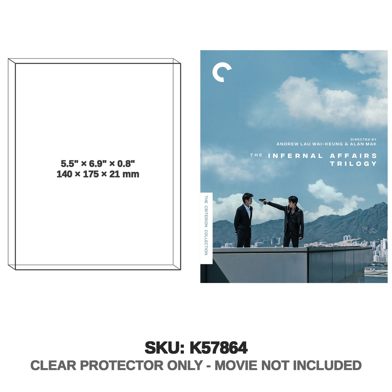 Criterion Infernal Affairs Trilogy Blu-ray