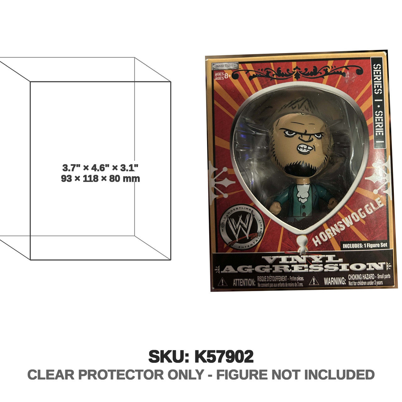 WWE Vinyl Aggression Figure