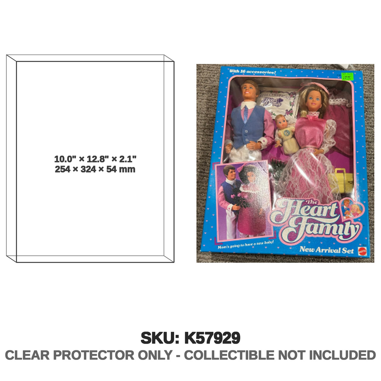 Mattel The Heart Family Doll Playset
