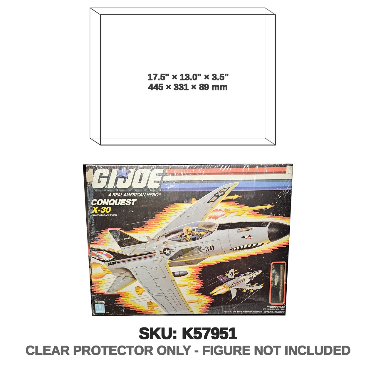 Conquest X-30 G.I. Joe A Real American Hero Vehicle