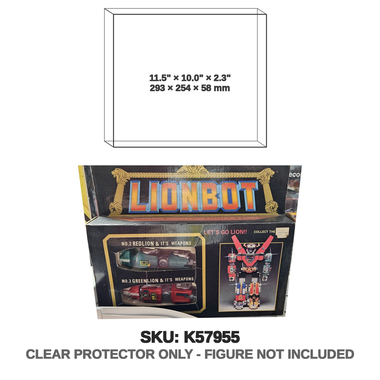 Bandai Voltron LionBot GoLion 2 Pack