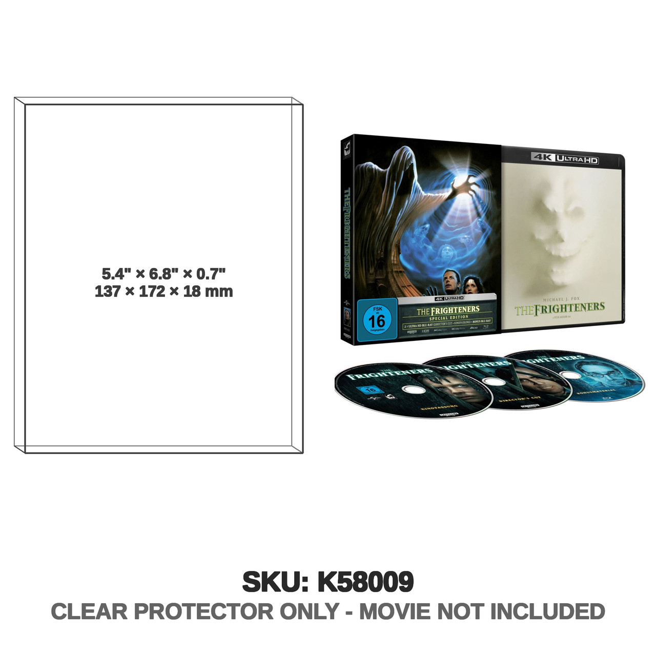 The Frighteners 4K UHD Special Edition Full Slip