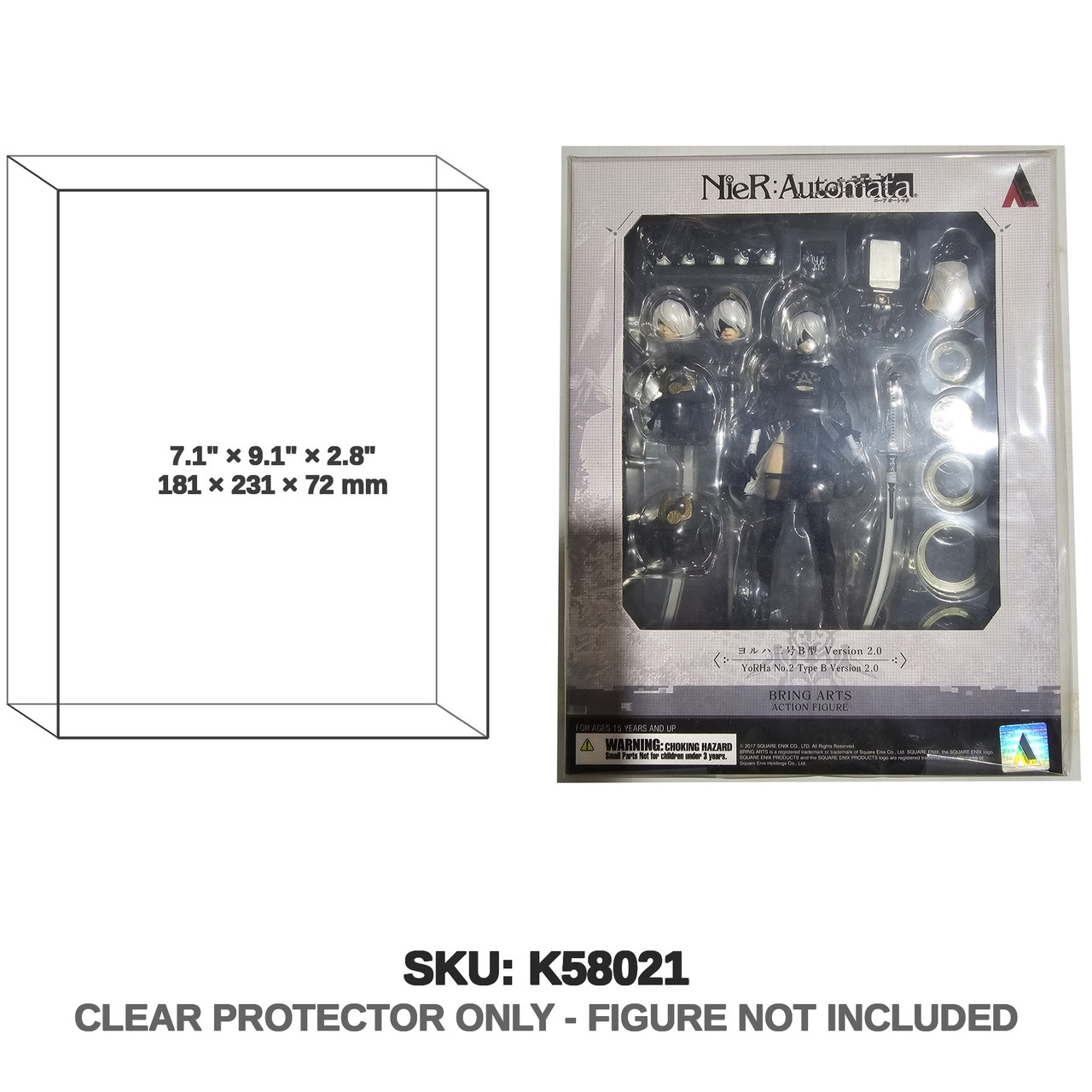 Nier Automata 2B Bring Arts