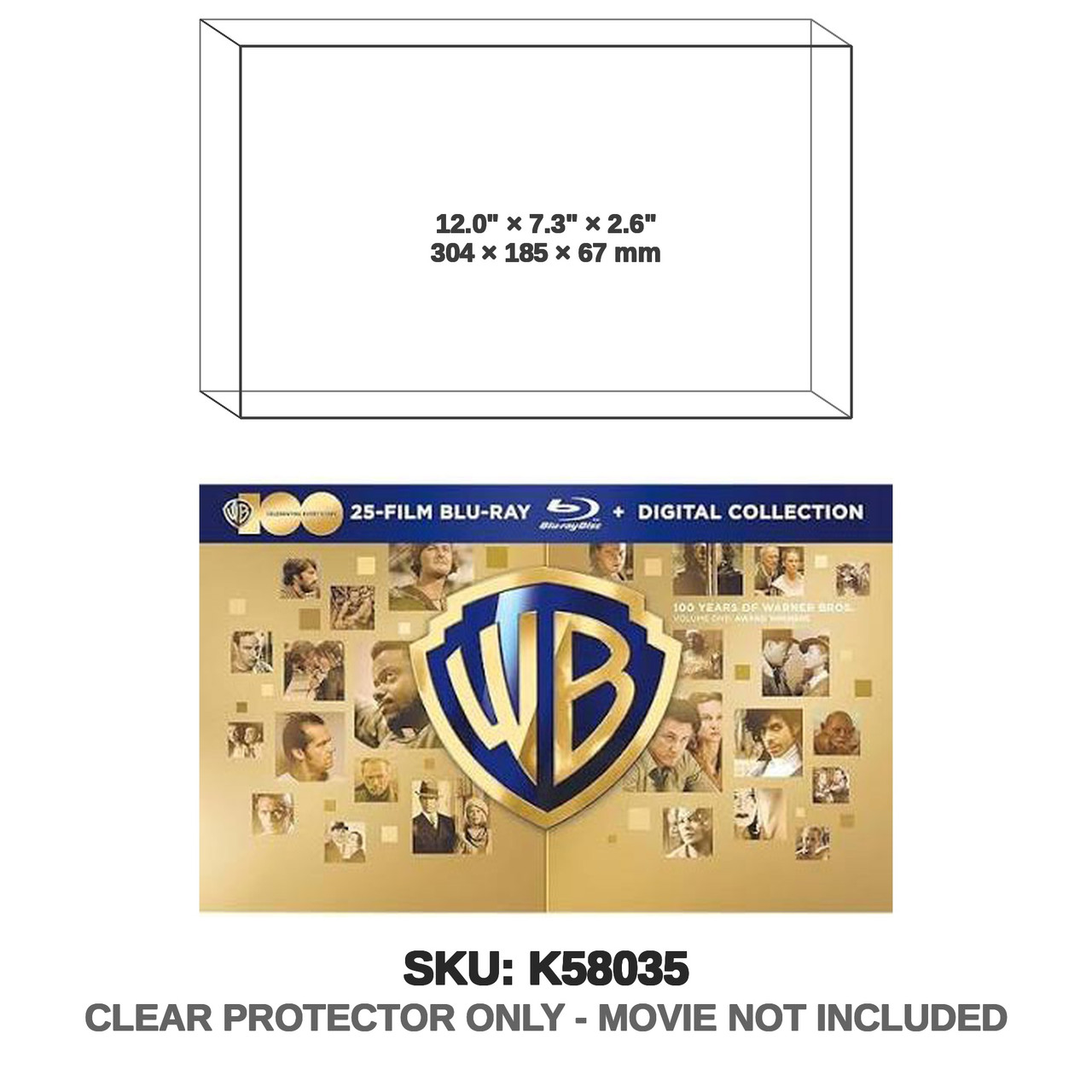 Warner Bros. 100th Anniversary 25 Film Blu-ray Boxset