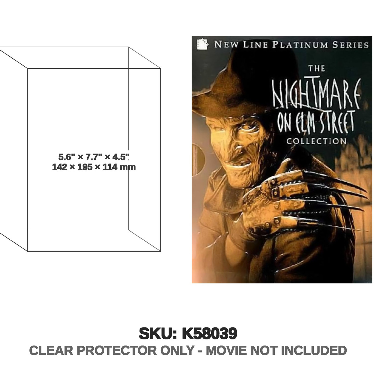 NECA A Nightmare on Elm Street 4K 7 Movie Collection