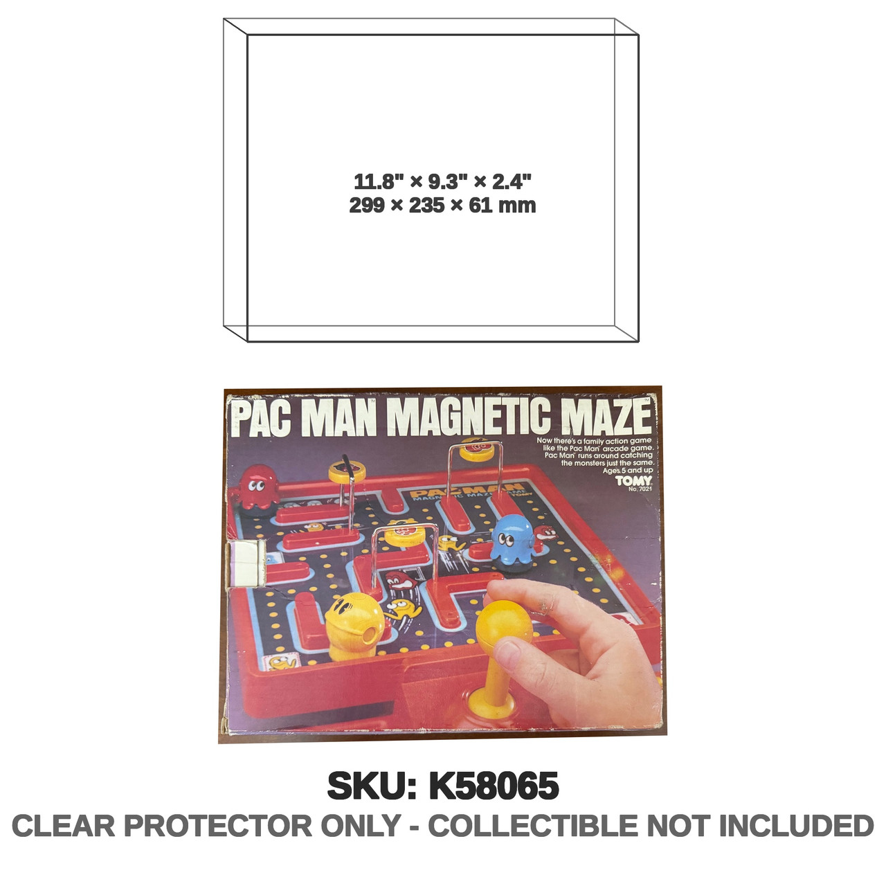 Tomy Pac-Man Magnetic Maze 1982