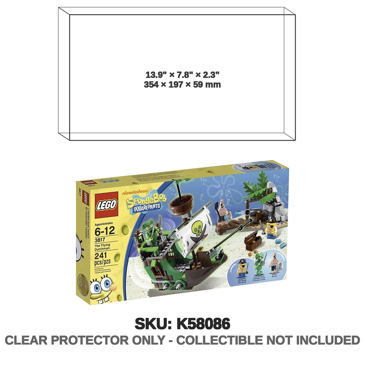 LEGO SpongeBob SquarePants The Flying Dutchman Set 3817