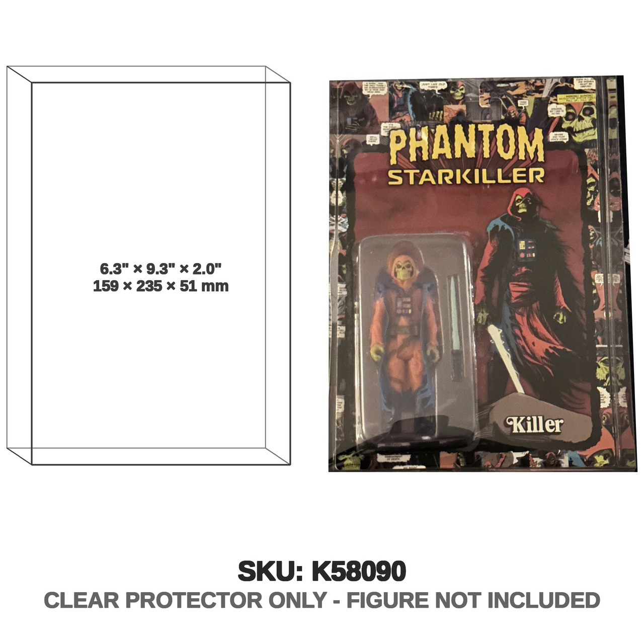 Phantom Starkiller Star Wars NECA Figure