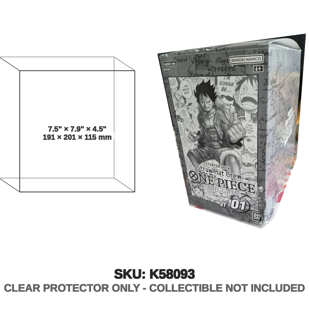 One Piece ST01 Display Box