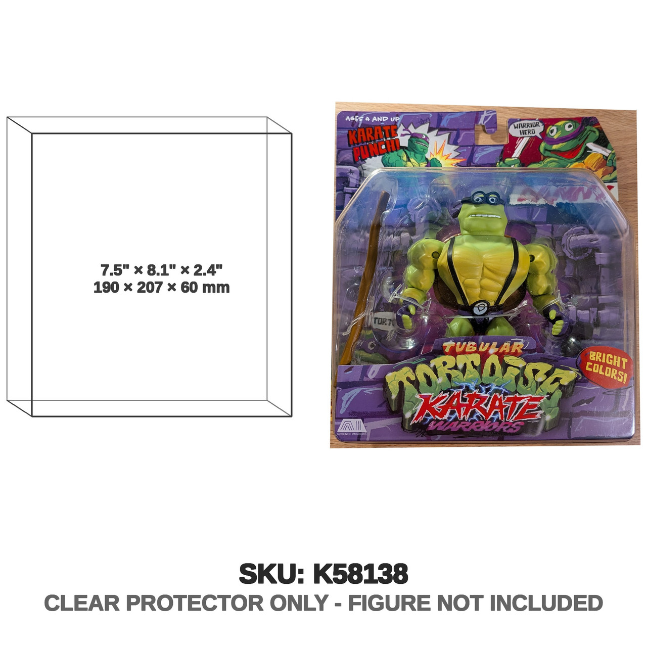 Teenage Mutant Ninja Turtles Mutant Mayhem Knock Off Knockout 2 pack Tubular Tortoise Karate Warriors