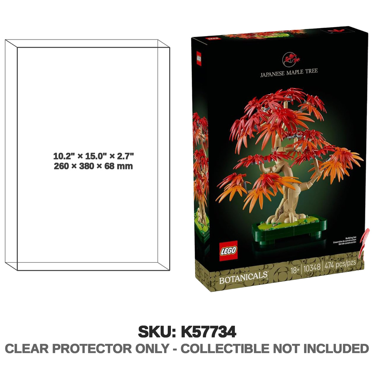 LEGO Botanicals Japanese Maple Tree 10348