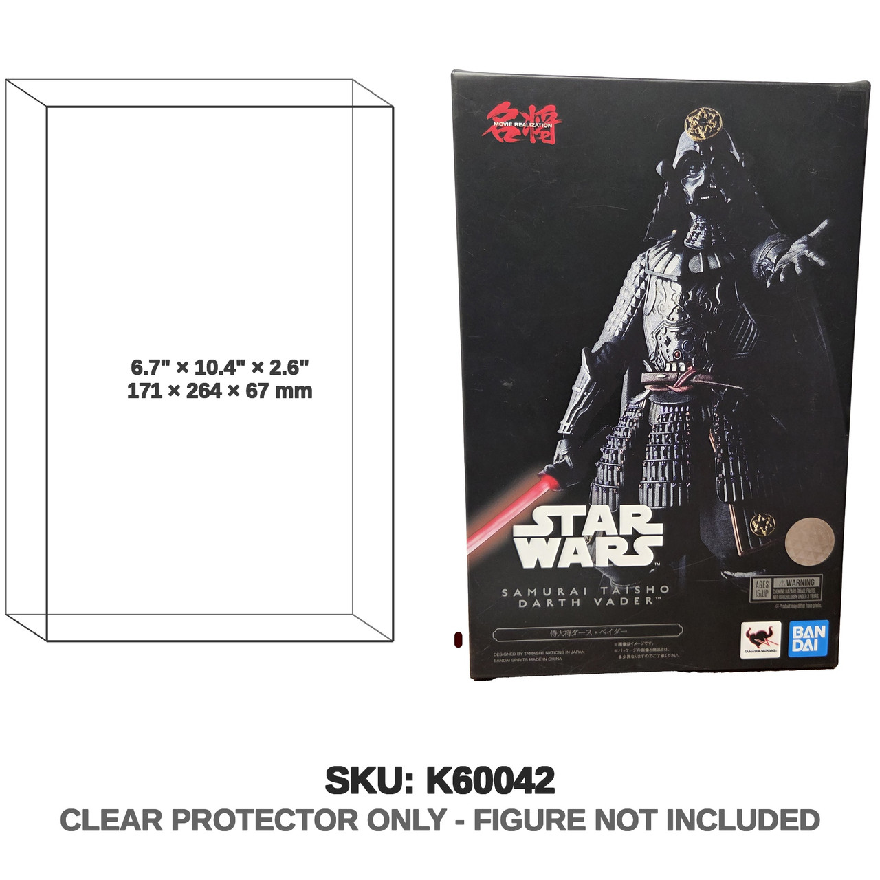 Samurai Taisho Darth Vader Star Wars Tamashii Nations Figure