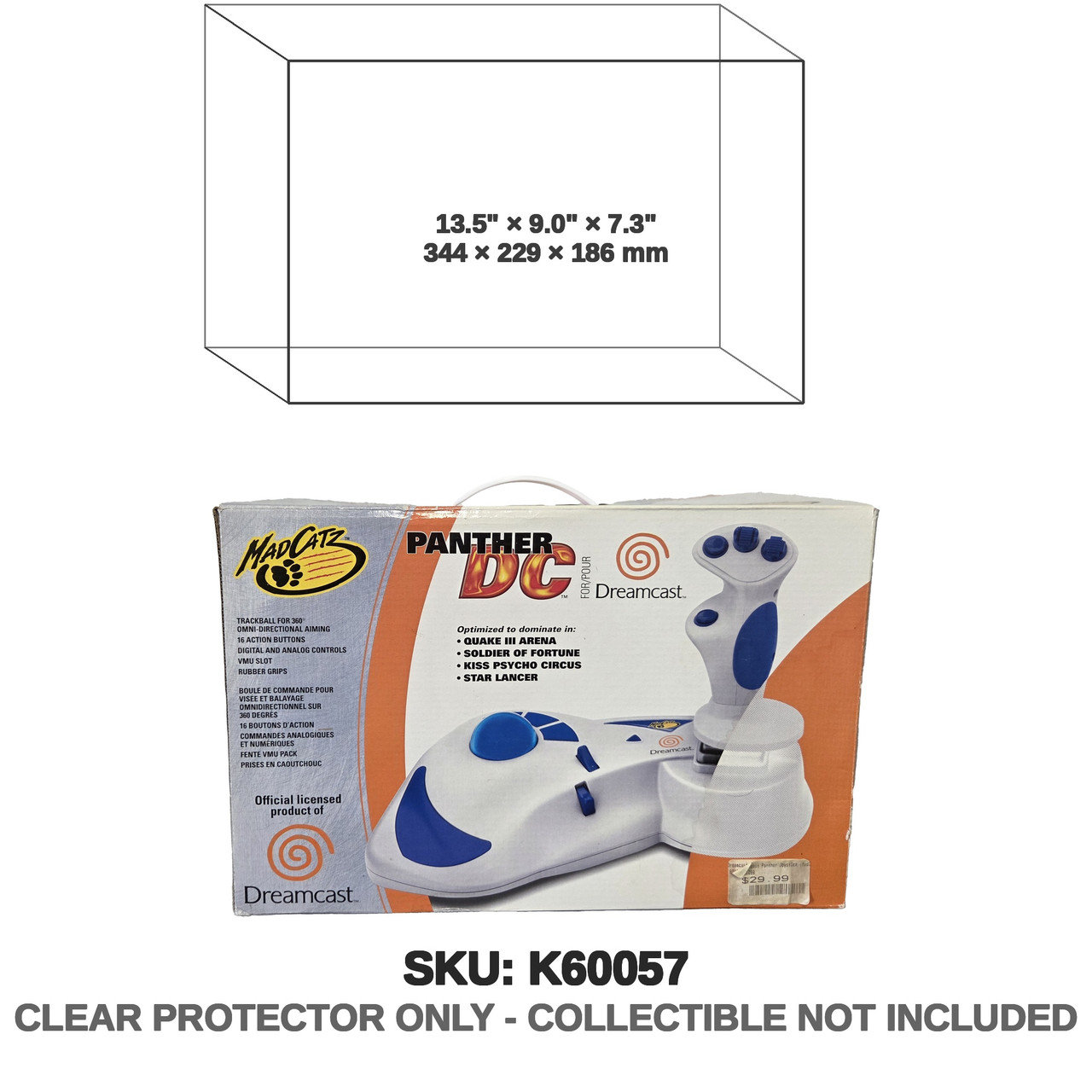 Mad Catz Dreamcast Panther Controller