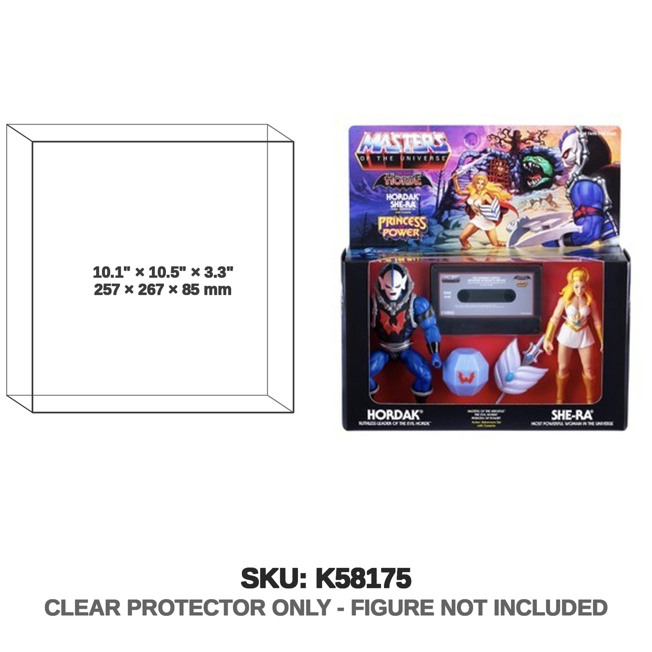 Mattel Masters of the Universe Origins Hordak and Shera