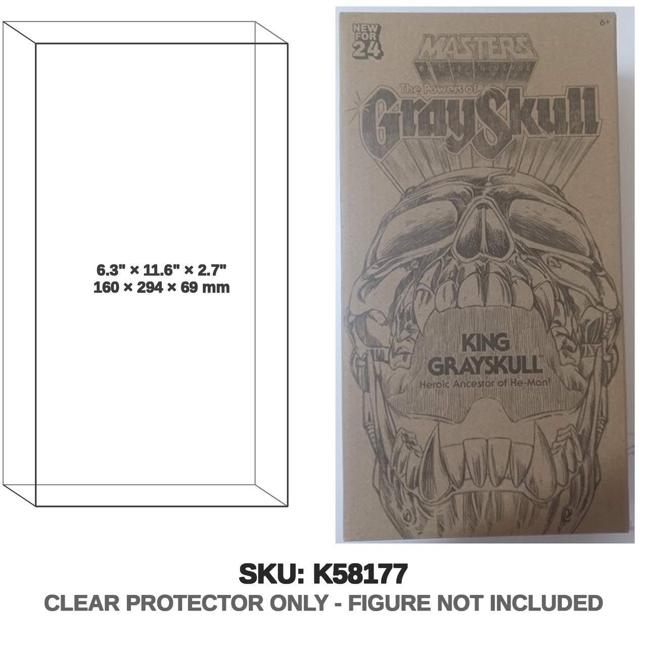 King Grayskull Masters of the Universe Origins Figure