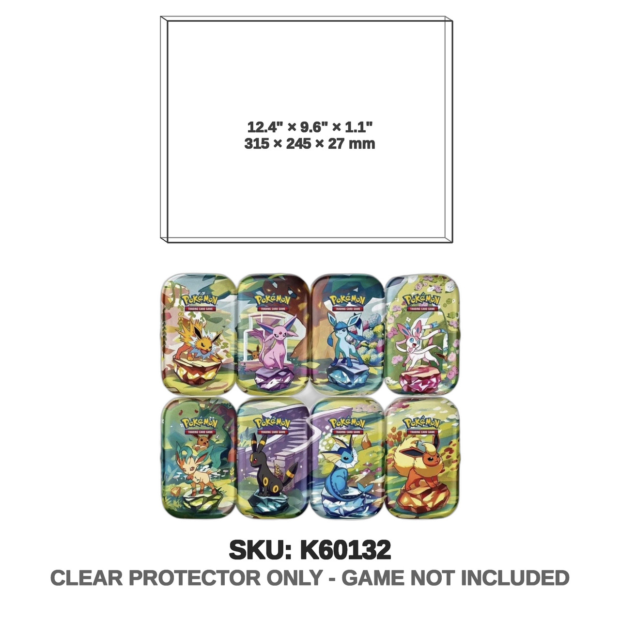 The Pokemon Company Pokemon Prismatic Evolutions Mini Tin Set of 8