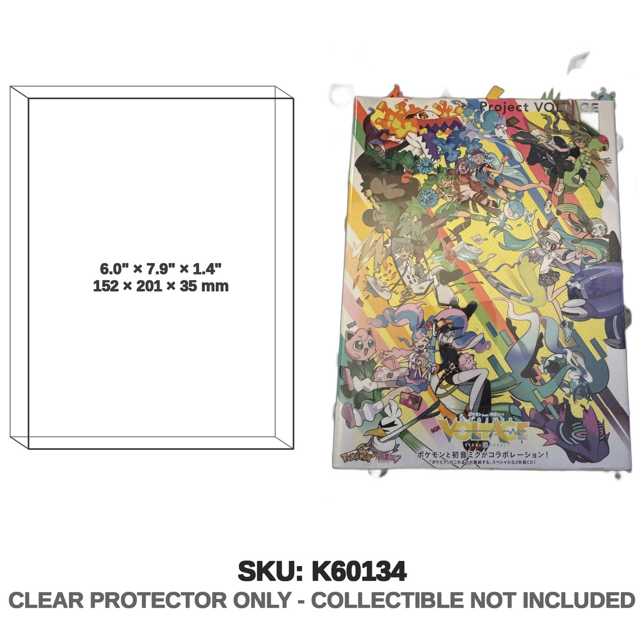 Pokemon Project VOLTAGE Feat. Hatsune Miku 18 Types/songs Collection Japanese Version