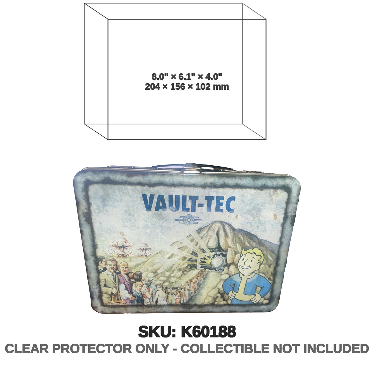 Bethesda Fallout Collector's Edition Lunchbox Xbox 360