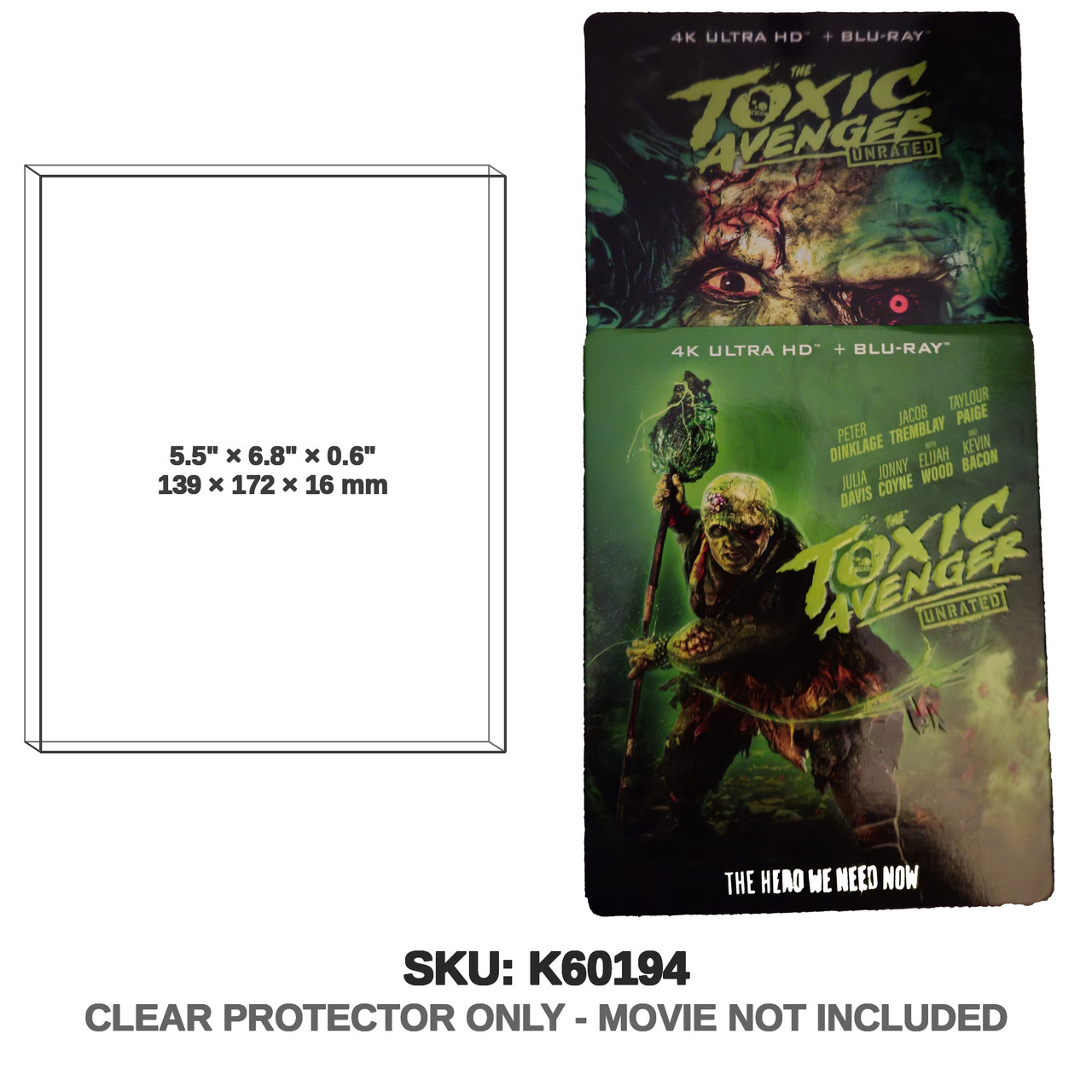 The Toxic Avenger Blu-ray with Slip