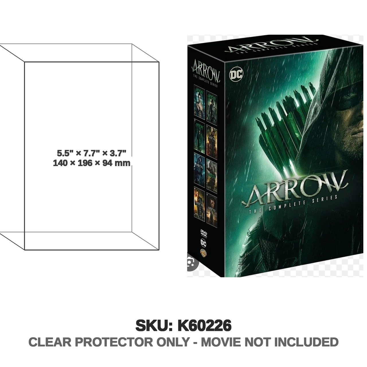  Warner Bros Arrow The Complete Series DVD