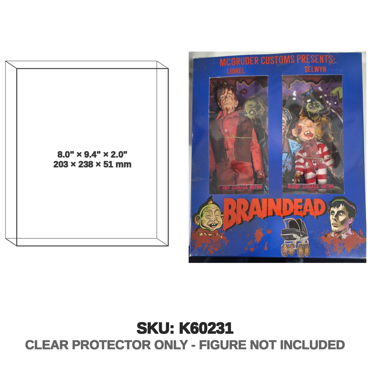 Braindead Horror Movie Collectible Figure