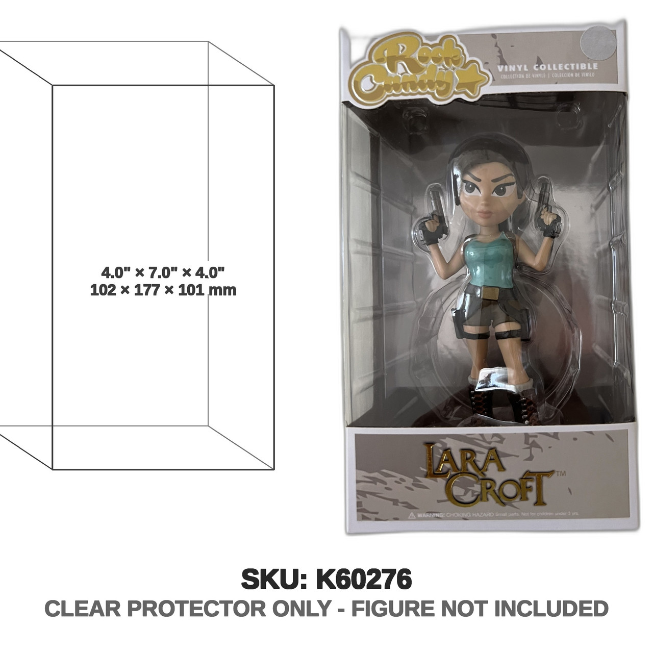 Lara Croft Tomb Raider Rock Candy Figure