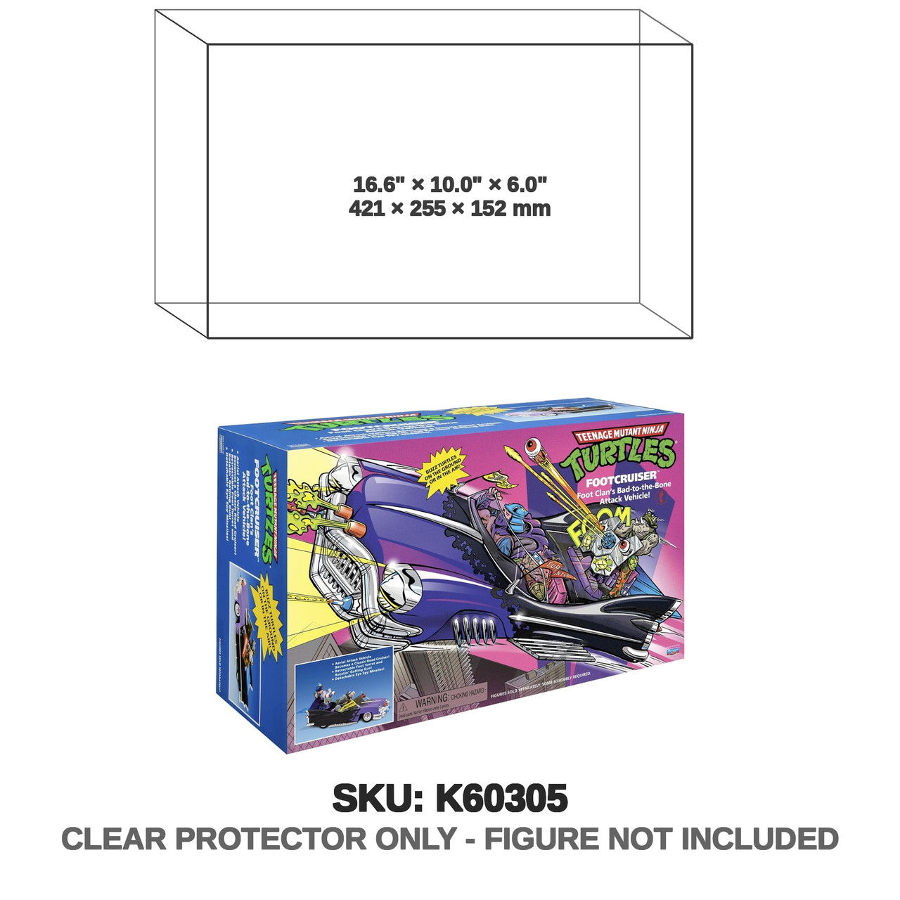 Playmates Teenage Mutant Ninja Turtles Classic Foot Cruiser 2025 Reissue