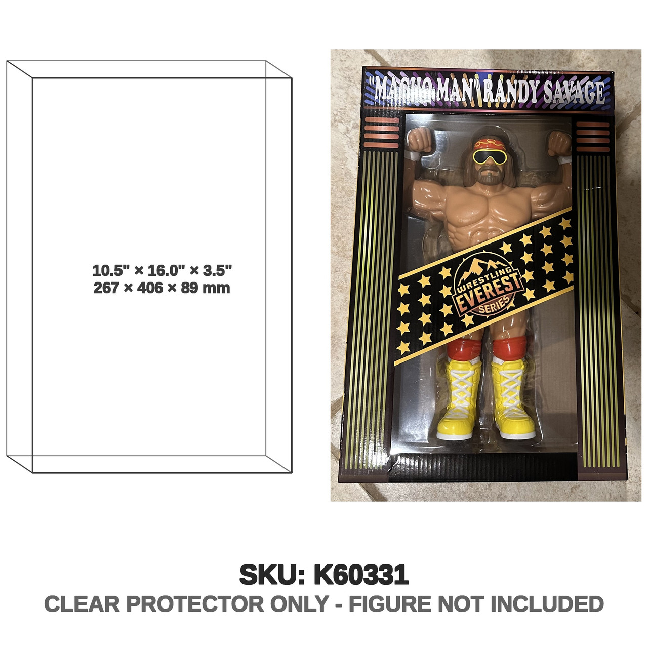LaToonie WWE Everest Series Macho Man Randy Savage