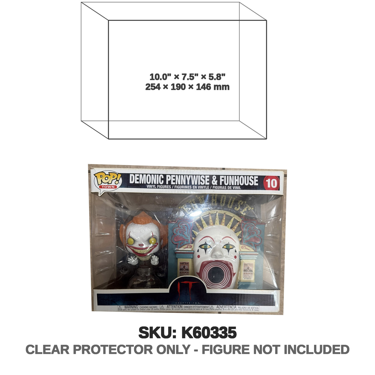 Demonic Pennywise & Funhouse IT Figure