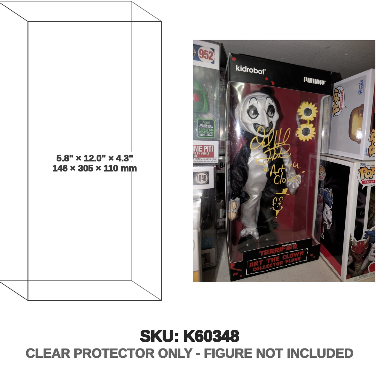 Art the Clown Terrifier Kidrobot Figure