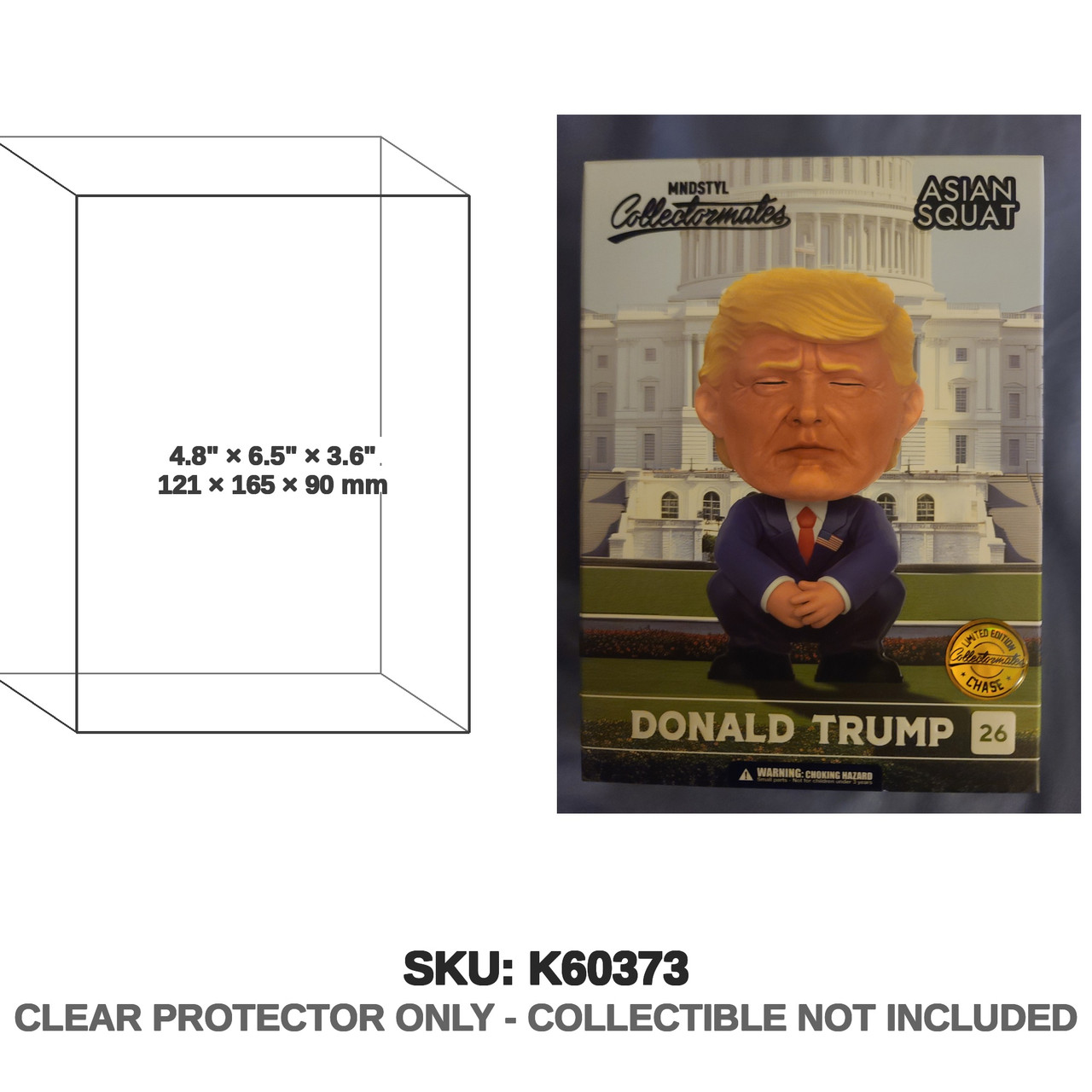 MINDstyle Collector Mates Asian Squat Donald Trump