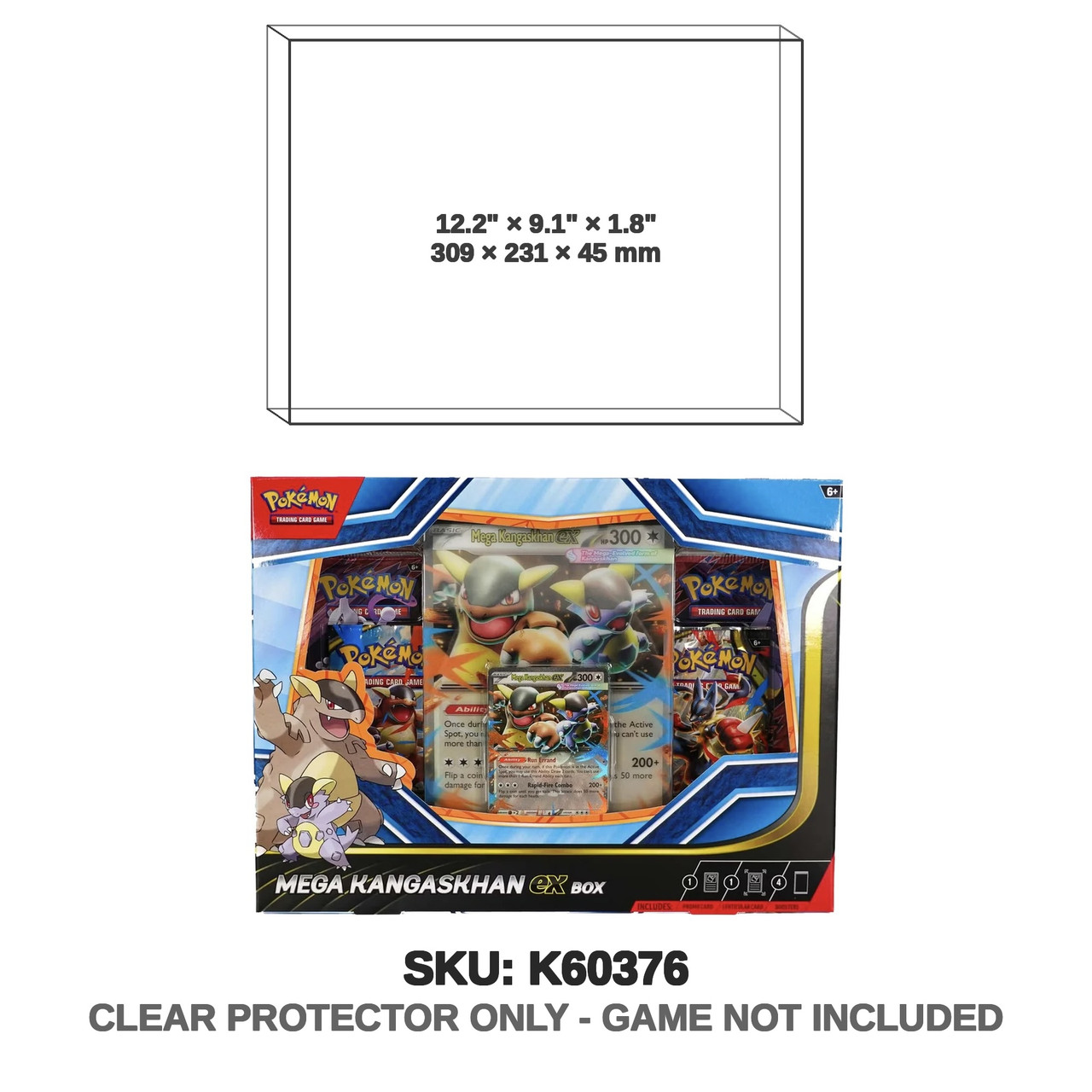 Mega Kangaskhan EX Pokemon Box