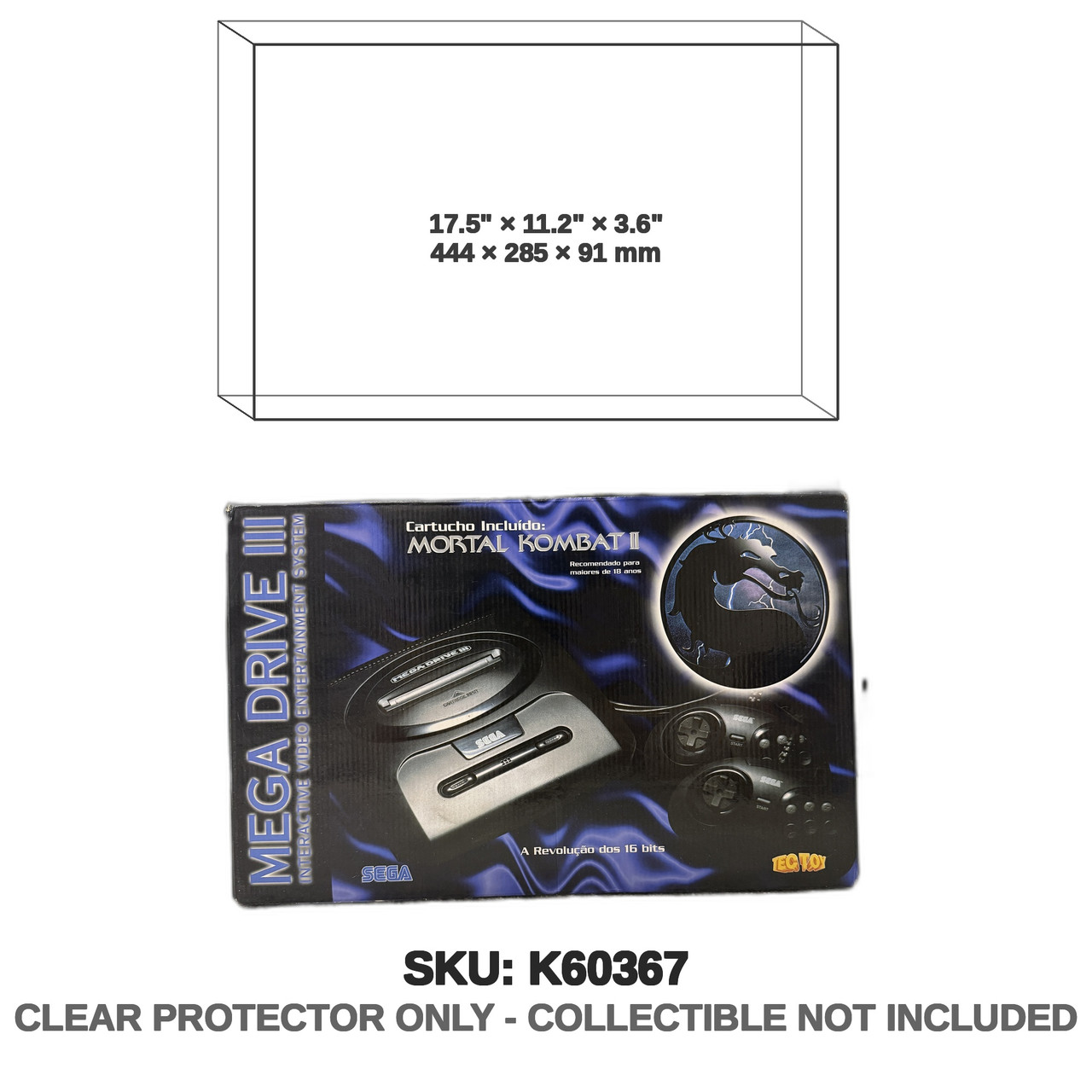 Tectoy Mortal Kombat Mega Drive III Edition