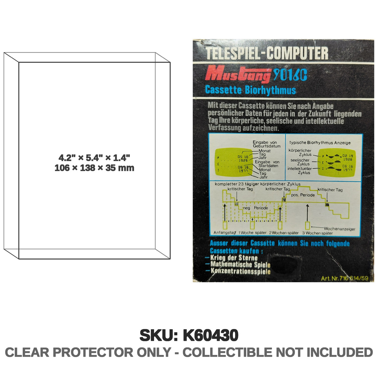 Mustang 9016 Program Cartridge Box