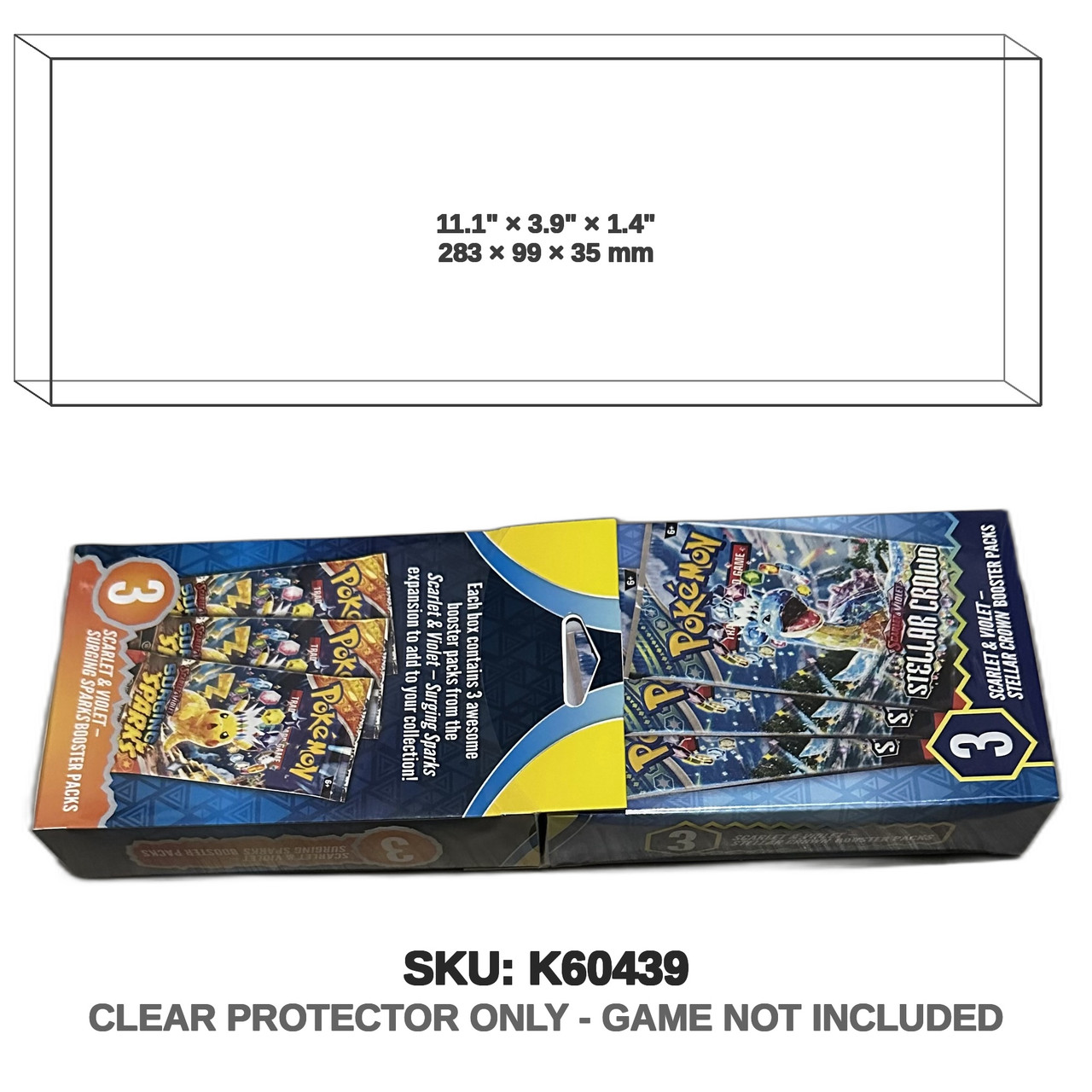 Nintendo Pokemon 3 Booster Pack Box x2