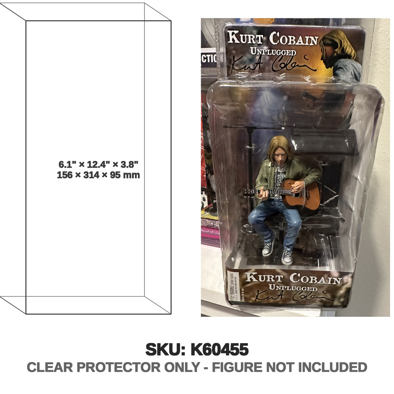 NECA Nirvana Kurt Cobain Unplugged