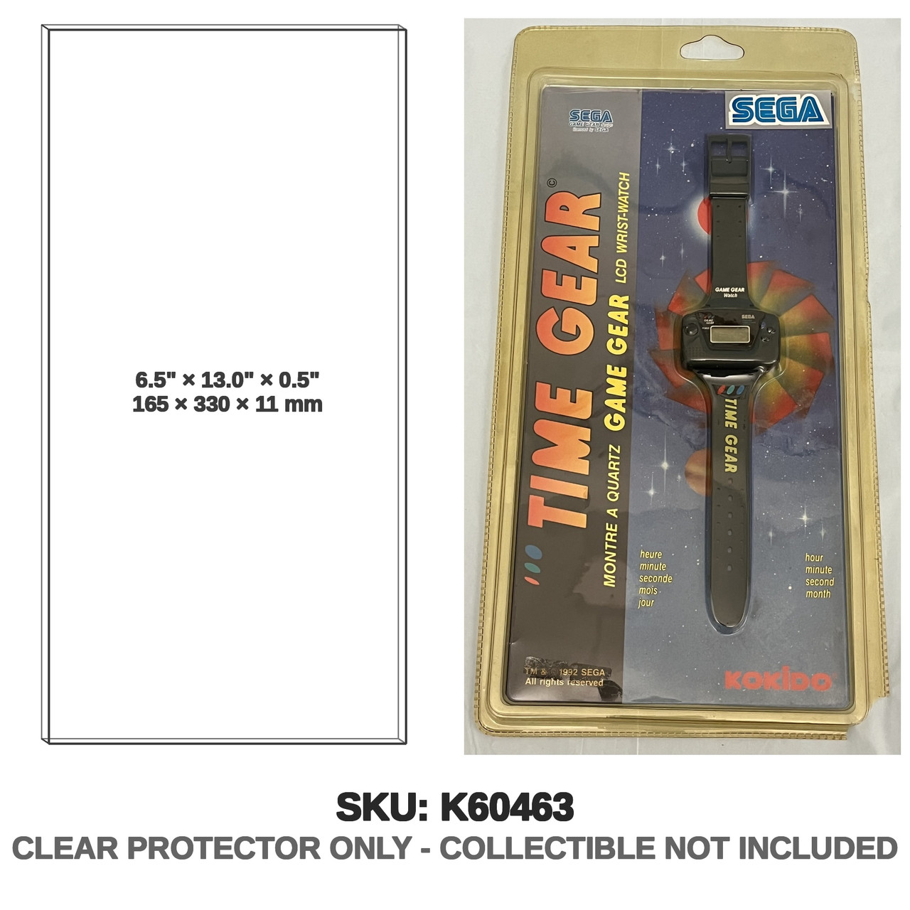 Game Gear Time Gear Watch