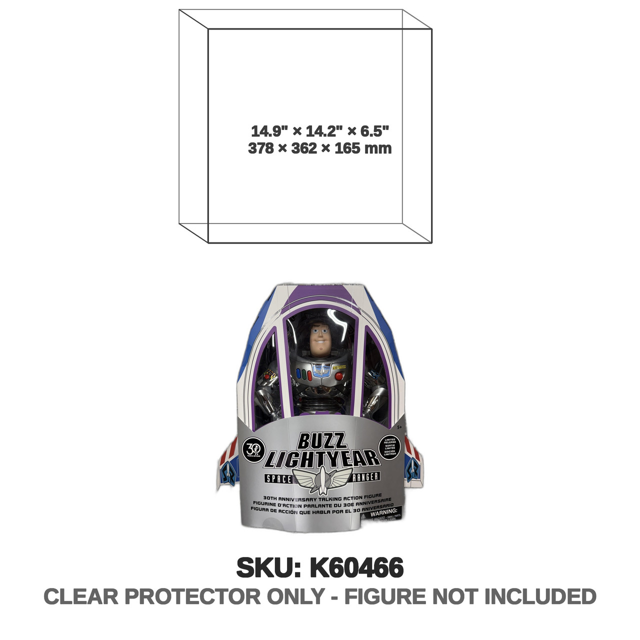 Buzz Lightyear Toy Story Figure
