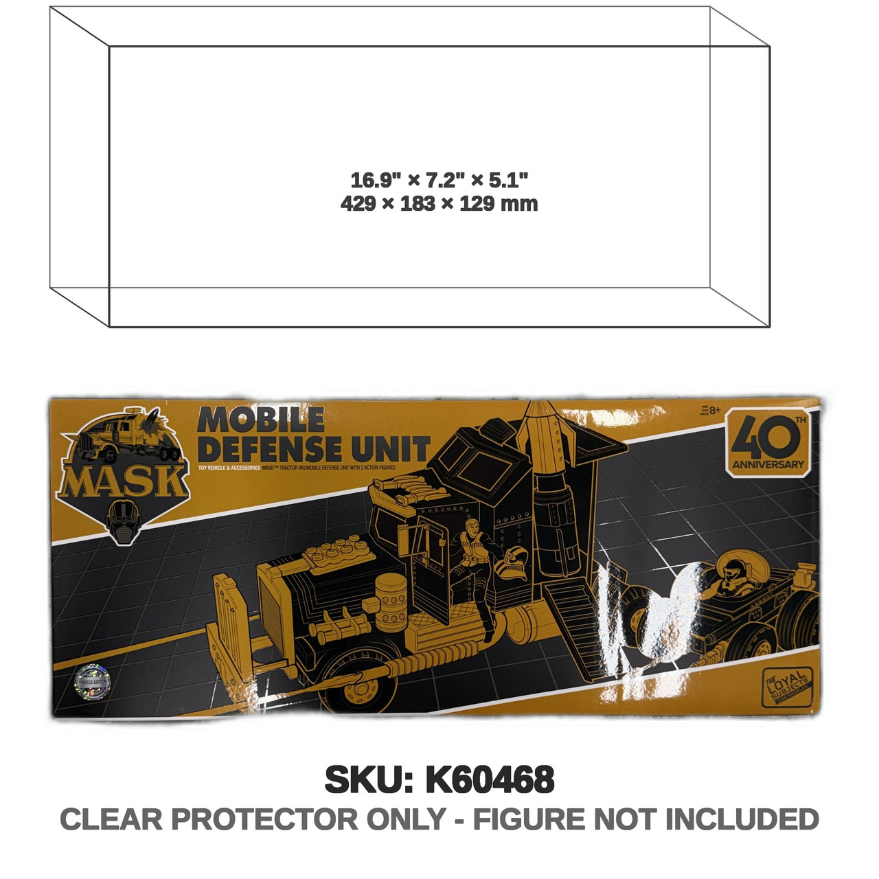 Loyal Subjects M.a.s.k. 40th Anniversary Mobile Defense Unit