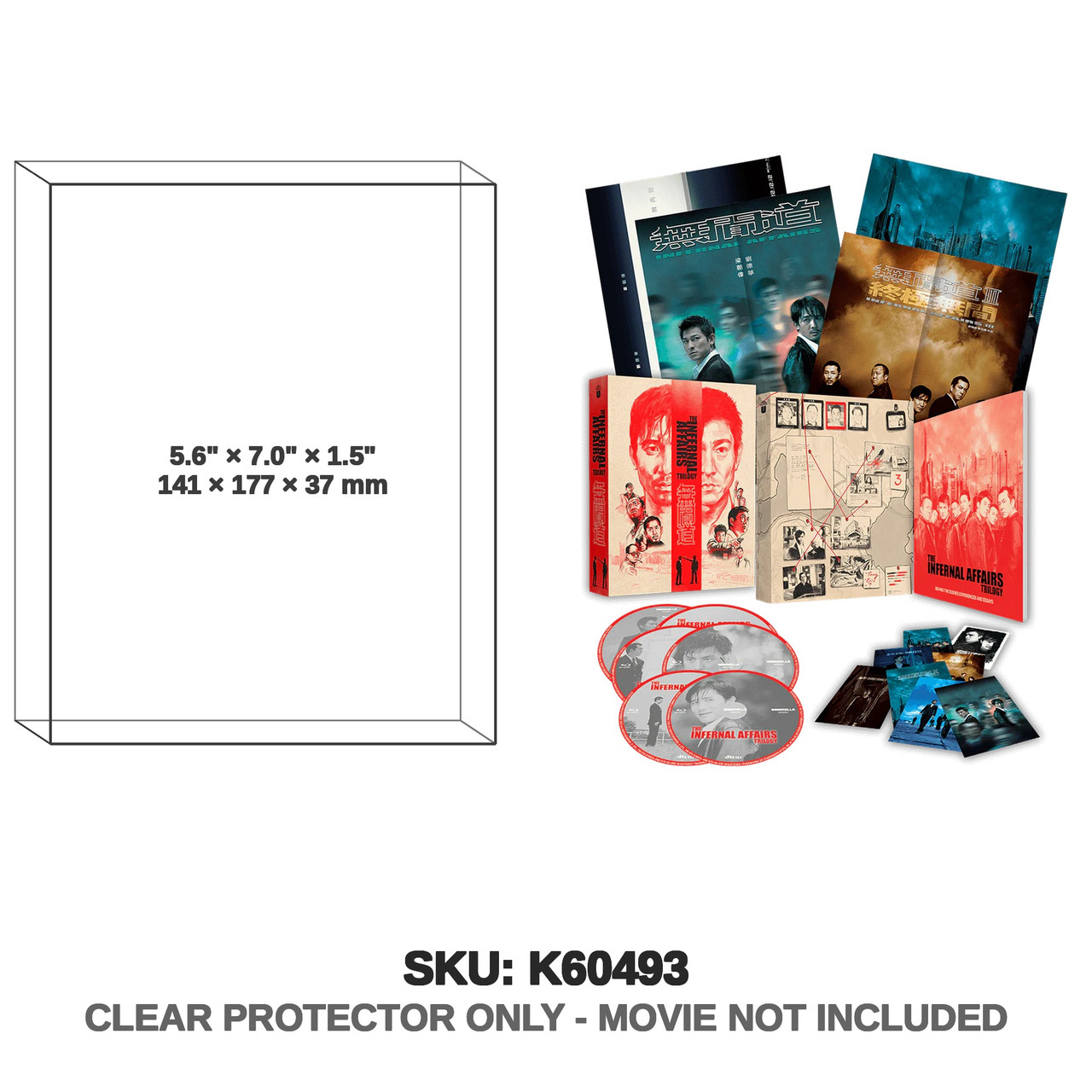 Infernal Affairs Trilogy 4K Blu-ray Collector's Edition