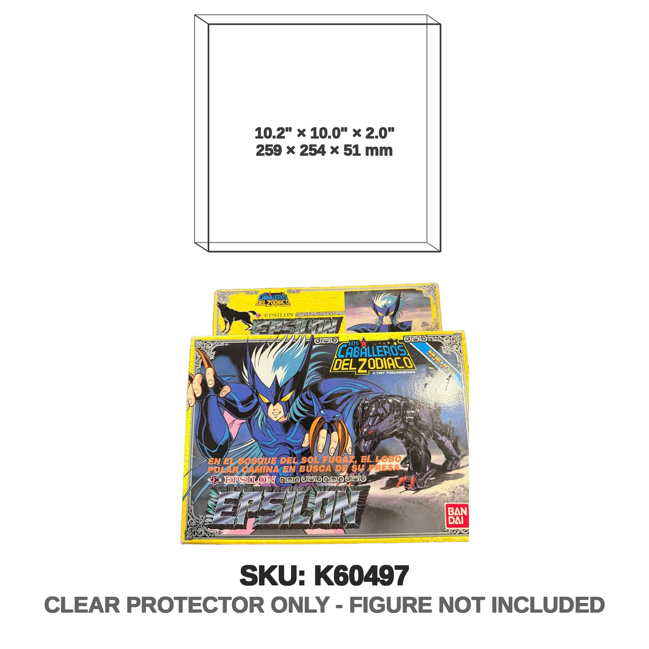 Bandai Saint Seiya Vintage Europe Epsilon Action Figure