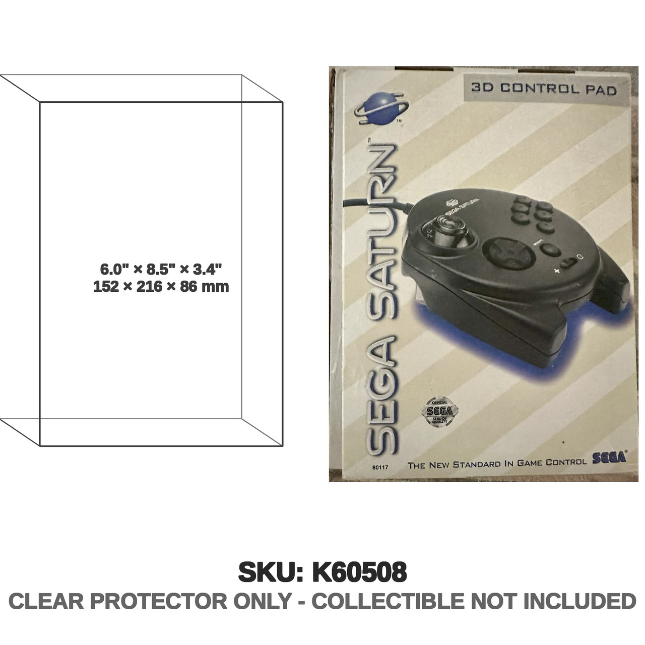 Sega Saturn 3D Control Pad