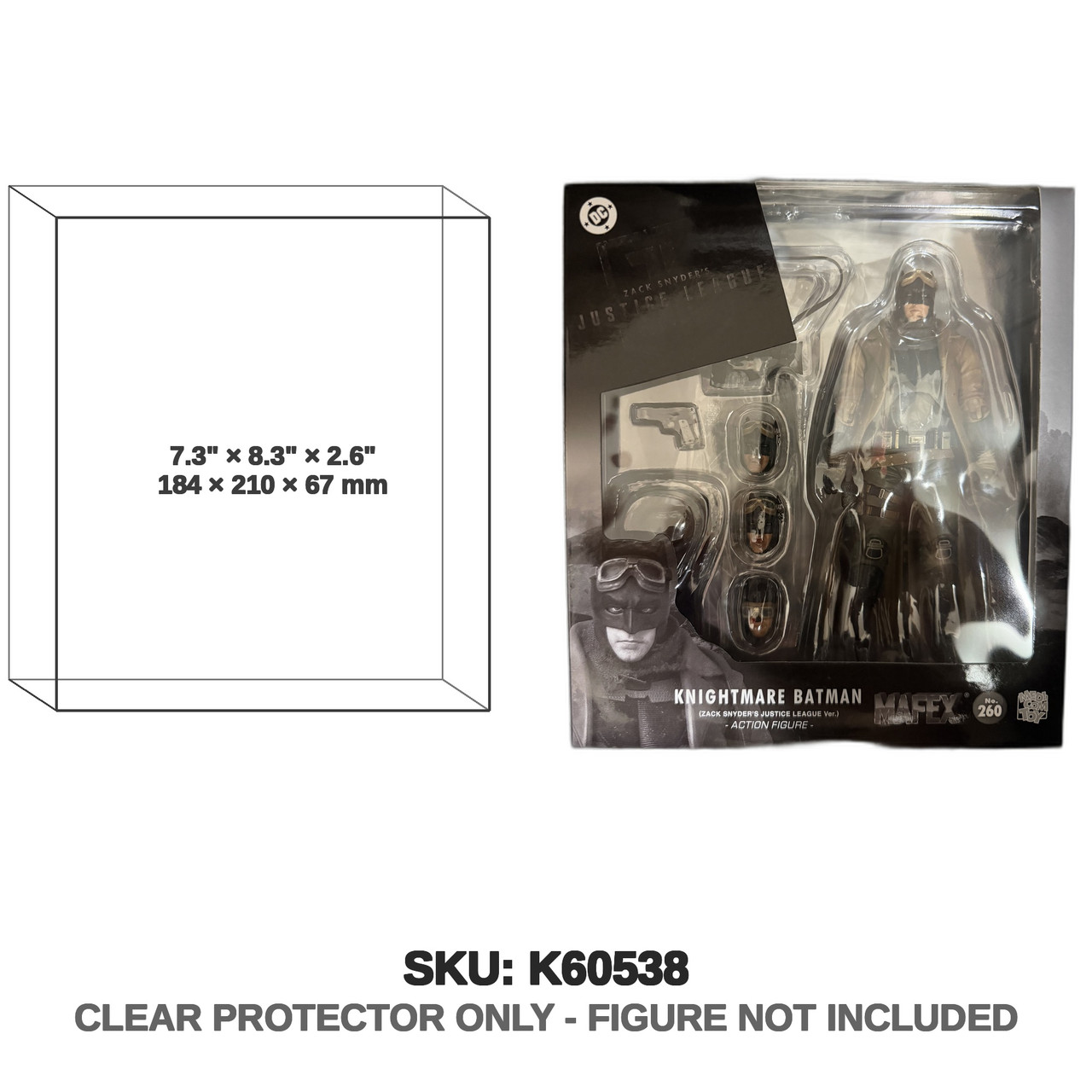 Knightmare Batman MAFEX Figure
